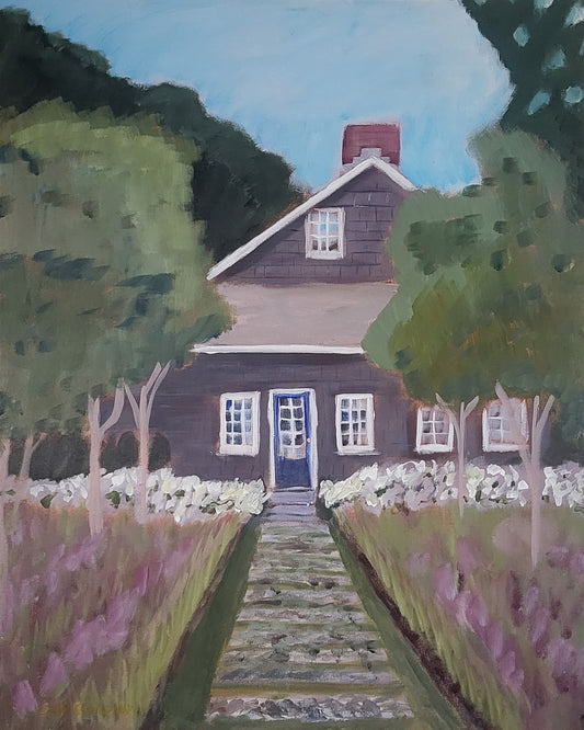 House in trees 11"x14" print (Copy)